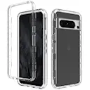 Full Cover Case Google Pixel 8 Pro Gennemsigtig