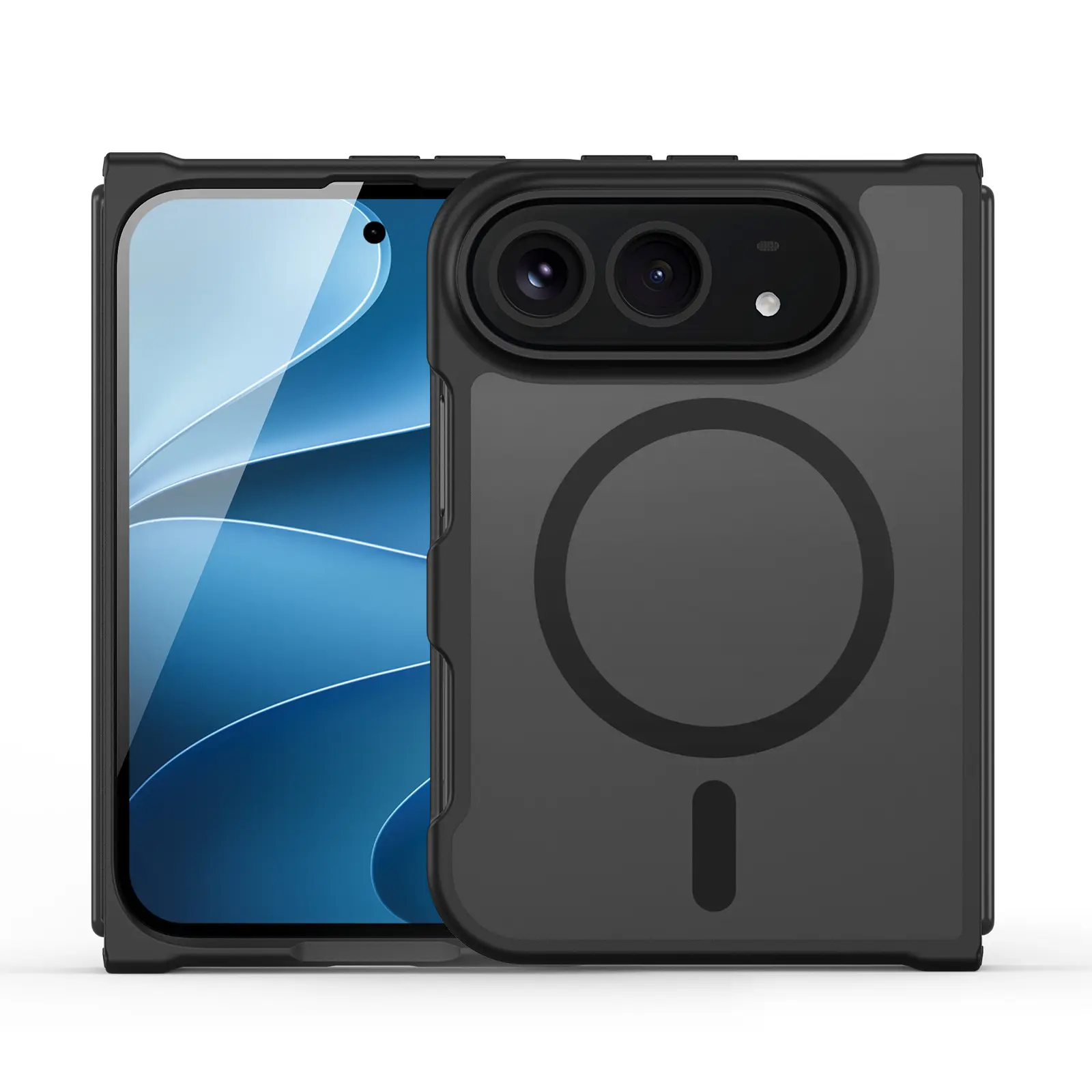 iPhone Ultra Yind Hybrid-cover, Black
