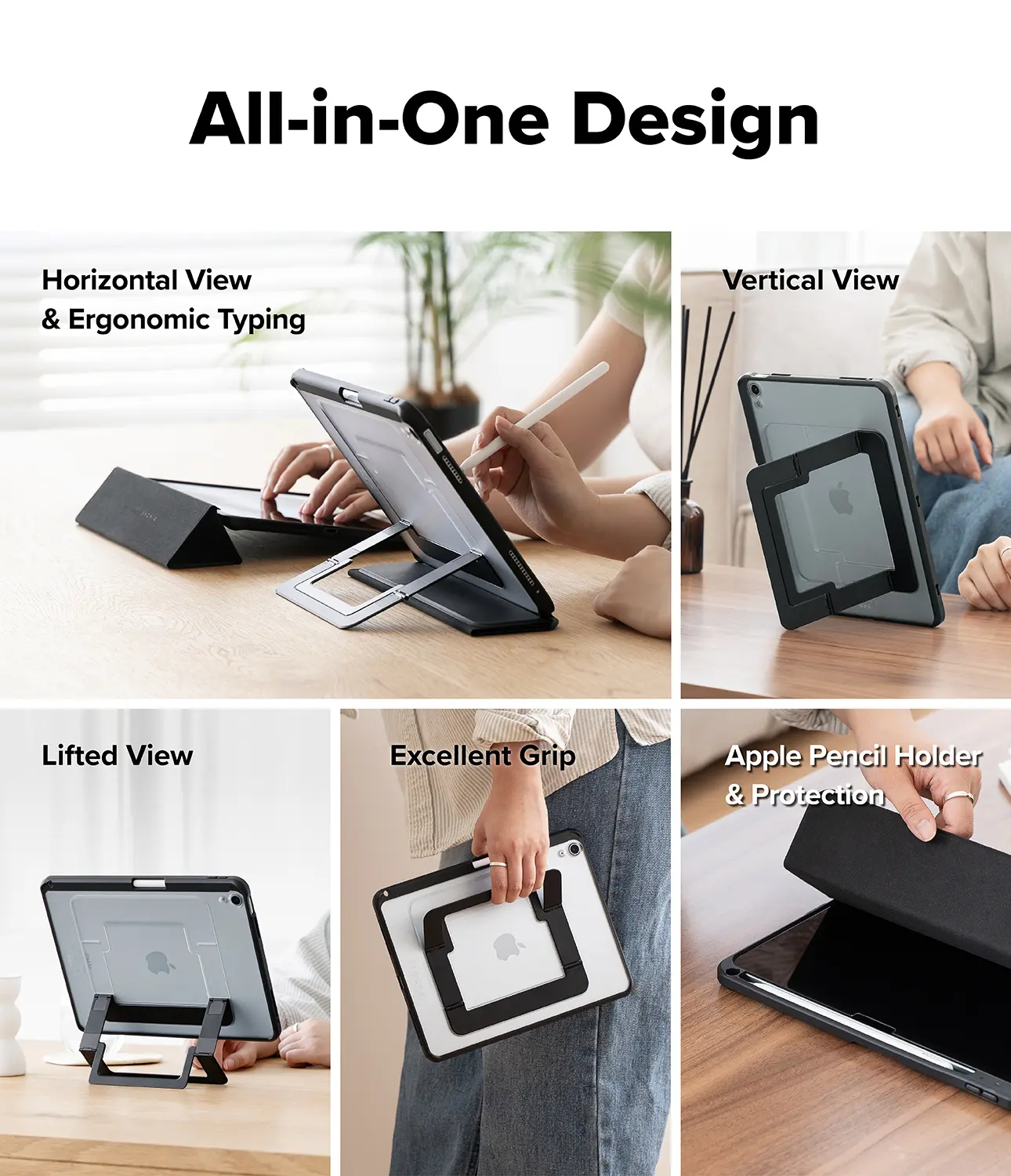 Multiverse Case Apple iPad Air 10.9 5th Gen (2022) Black