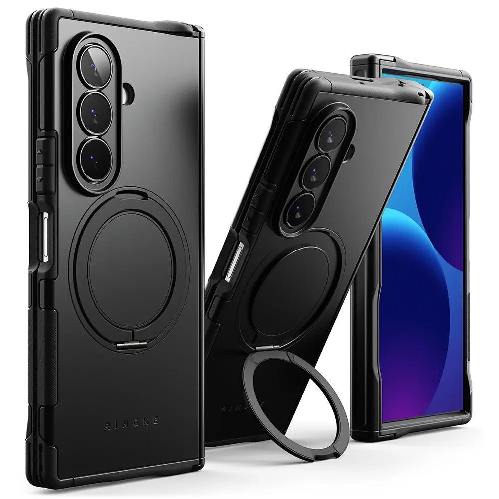 Samsung Galaxy Z Fold 8 Ultra Alles magnetiske cover, Sort