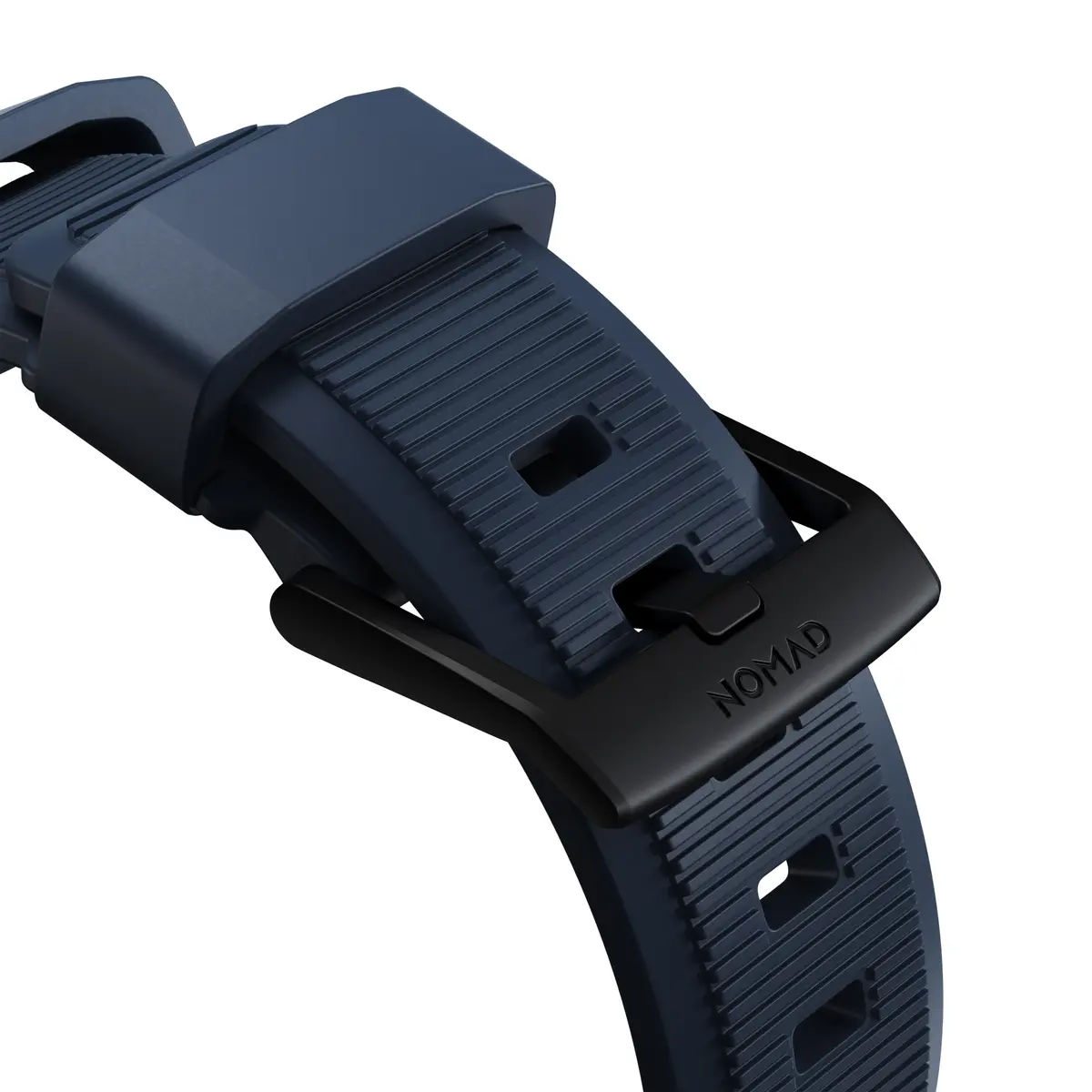 Apple Watch Ultra 49mm 3rd Gen Rugged Band Atlantic Blue (Black Hardware)