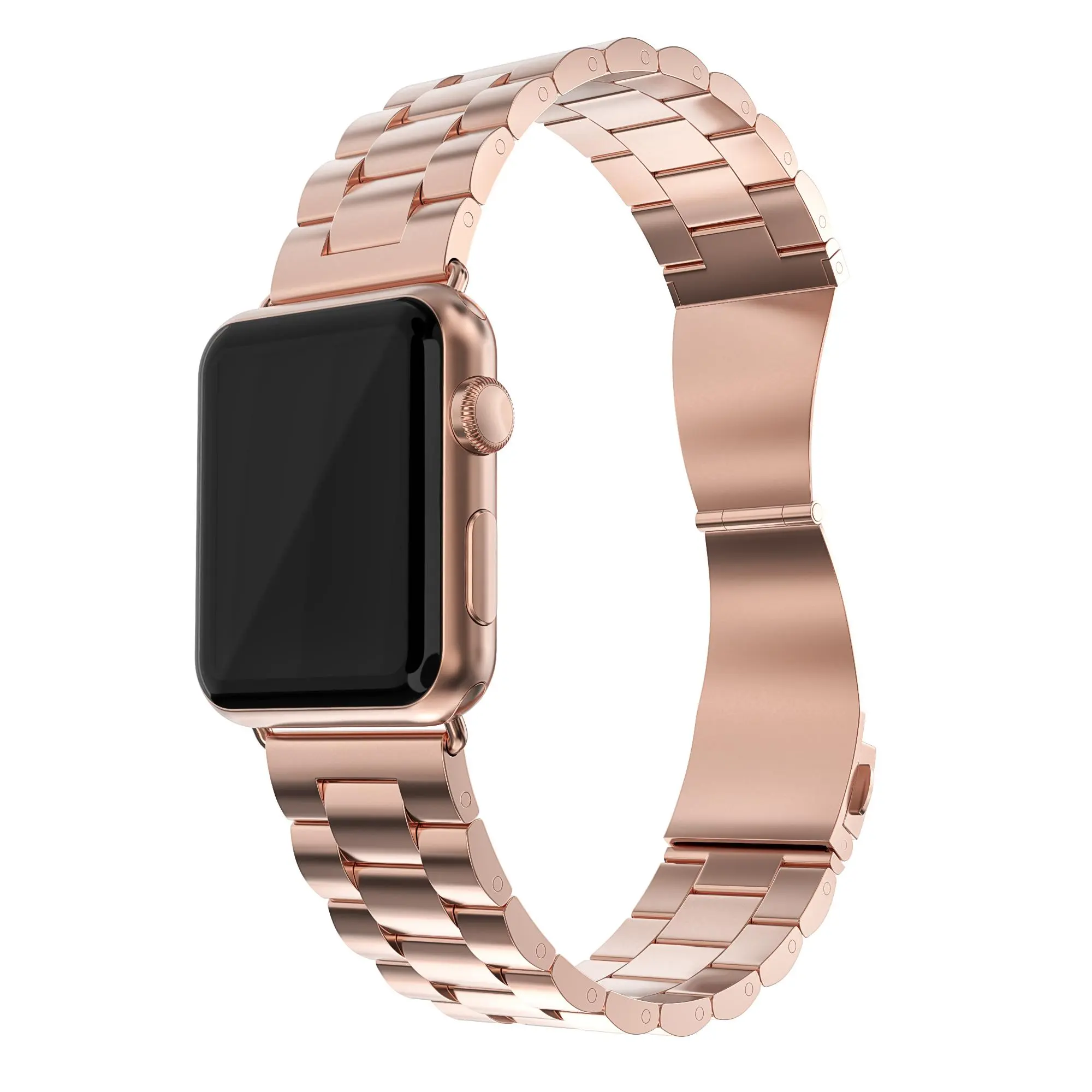 Metallarmband Apple Watch Series 1-3 42mm Roséguld