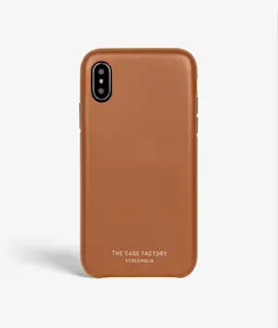 S.C iPhone X/XS Wrapped Egdes Nappa Cognac