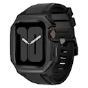 Stainless Steel Deksel + Reim Apple Watch 44mm svart