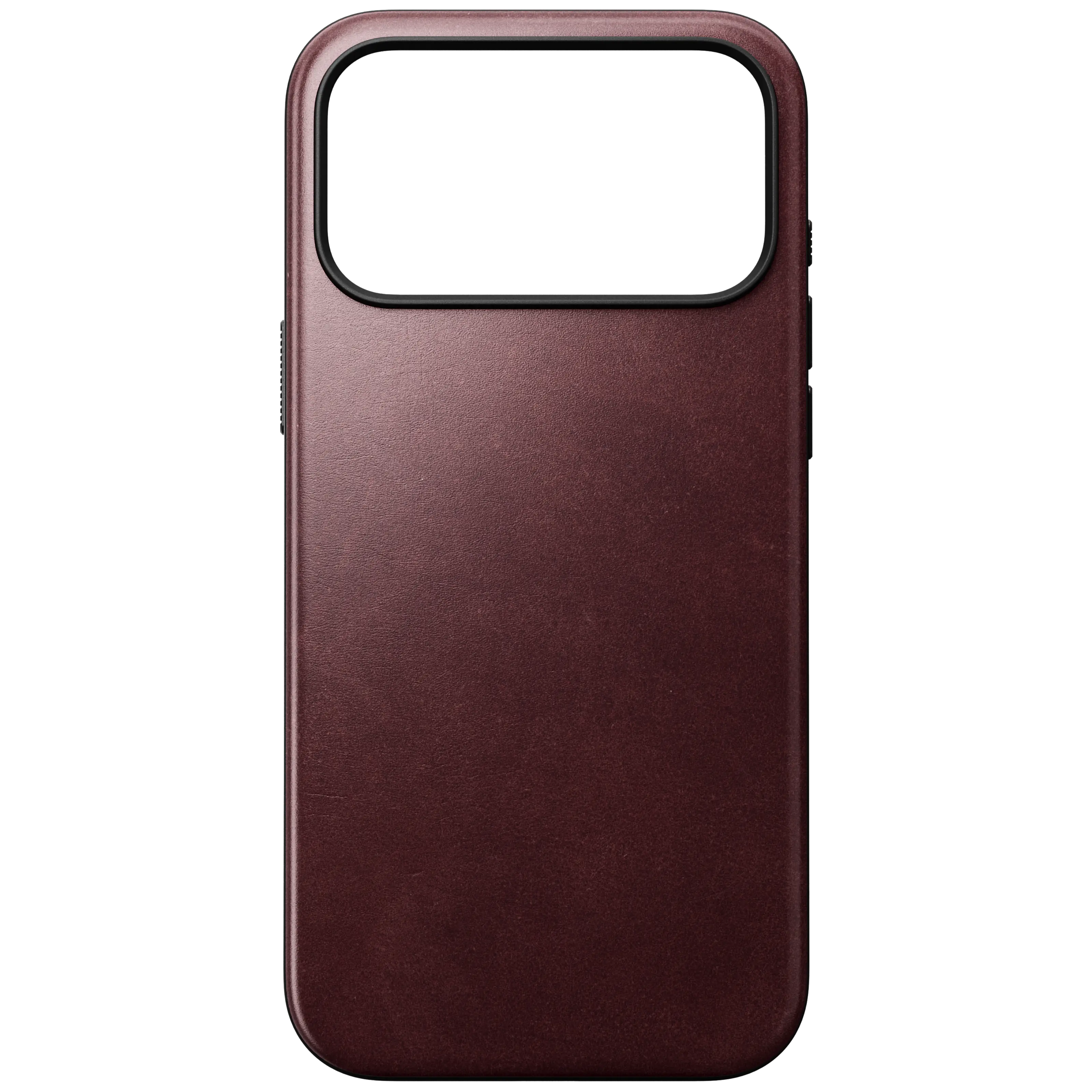 iPhone 18 Pro Max Modern Case Horween Leather MagSafe Burgundy
