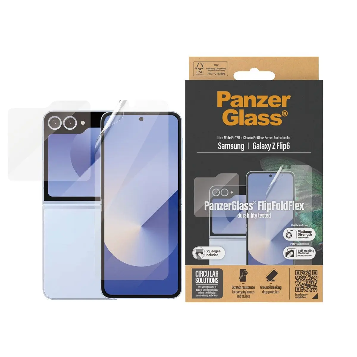 Samsung Galaxy Z Flip 7 FE Screen Protector (Inner & outer)