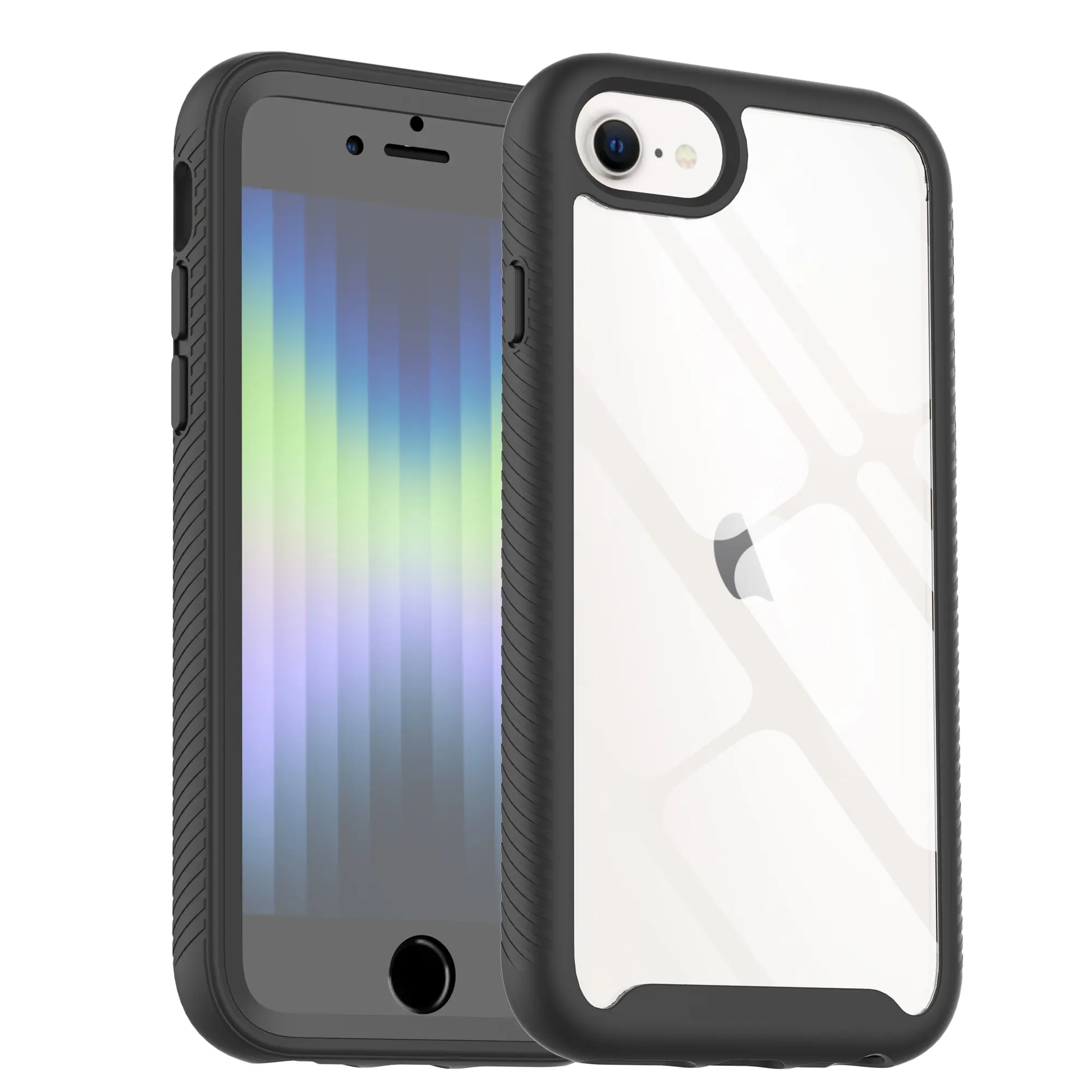 Full Protection Case iPhone 8 Svart