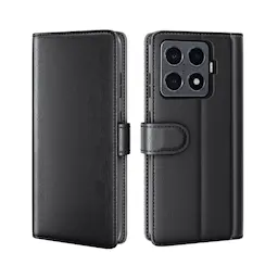 Xiaomi 15T Lommeboketui i ekte skinn, Svart