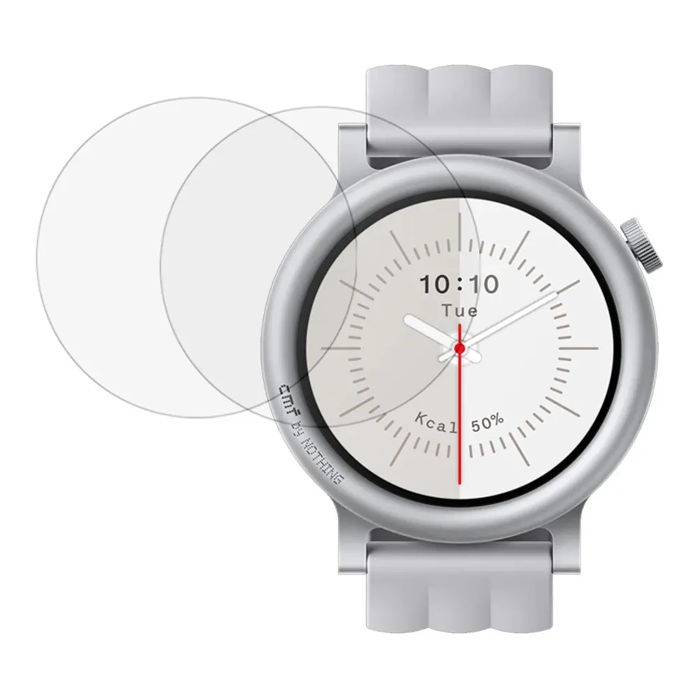 2-Pak hærdet Glas 0.3mm Skærmbeskytter CMF by Nothing CMF Watch 3 Pro