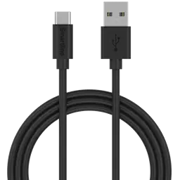 Opladningskabel 3m USB-A - USB-C Sort