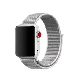Nylonurrem Apple Watch Series 1-3 38mm Grå