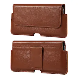 Bæltetaske Læder iPhone 8 brun