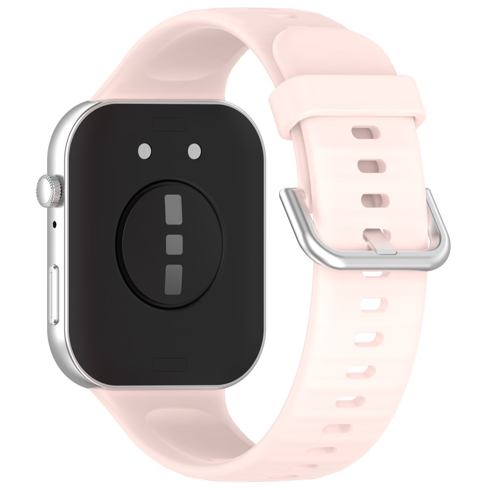 Huawei Watch Fit 4 Reim Silikon Rosa - Sporty armbånd perfekt for treningen