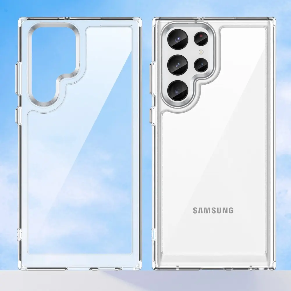 Hybridskal Samsung Galaxy S23 Ultra Genomskinlig