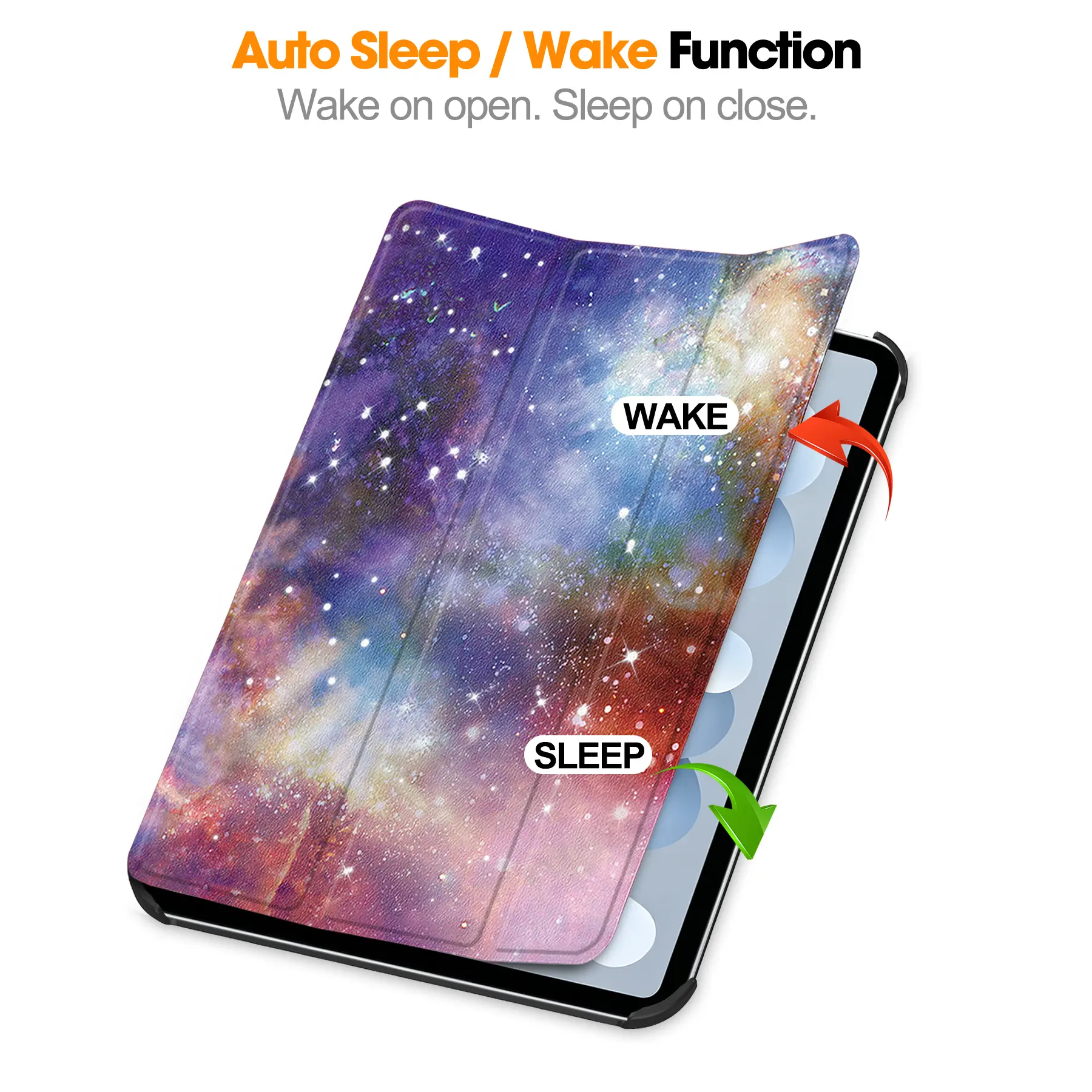 Fodral Tri-fold Apple iPad Mini 8th Gen (2026) Rymd