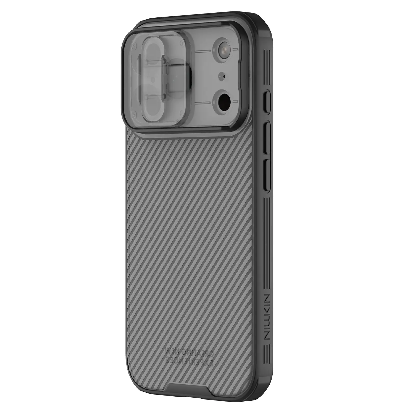 CamShield Skal iPhone 17 Pro Svart/transparent