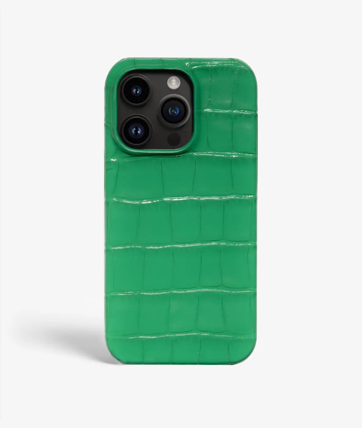 Cover iPhone 14 Pro Max Croco Grøn