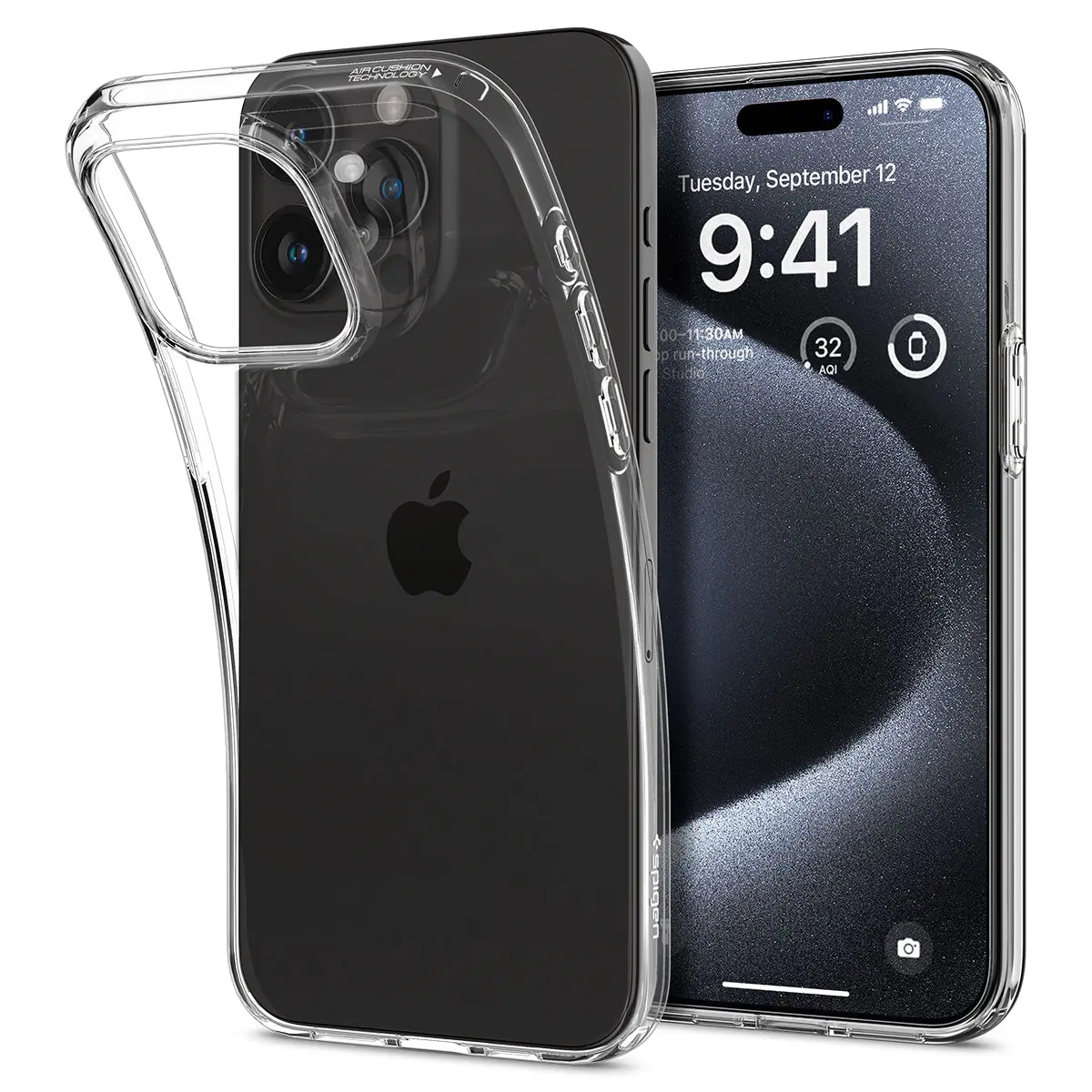 Case Liquid Crystal iPhone 15 Pro Crystal Clear