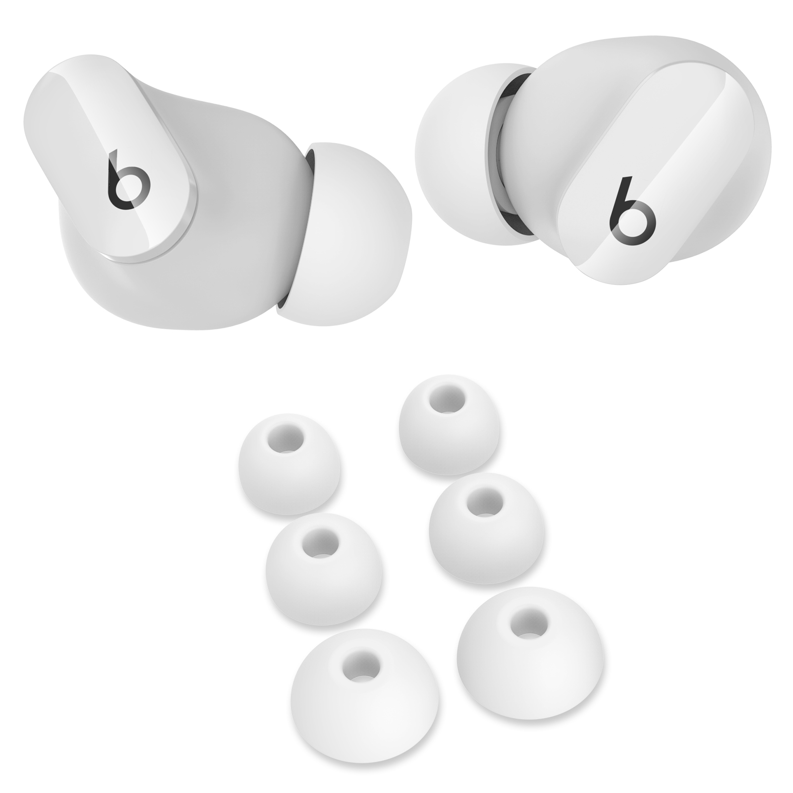 Ahastyle Ear Tips (3-pack) Beats Studio Buds Plus Hvit