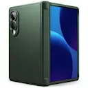 Samsung Galaxy Z Fold 8 Onyx Flap-cover, Dark Green