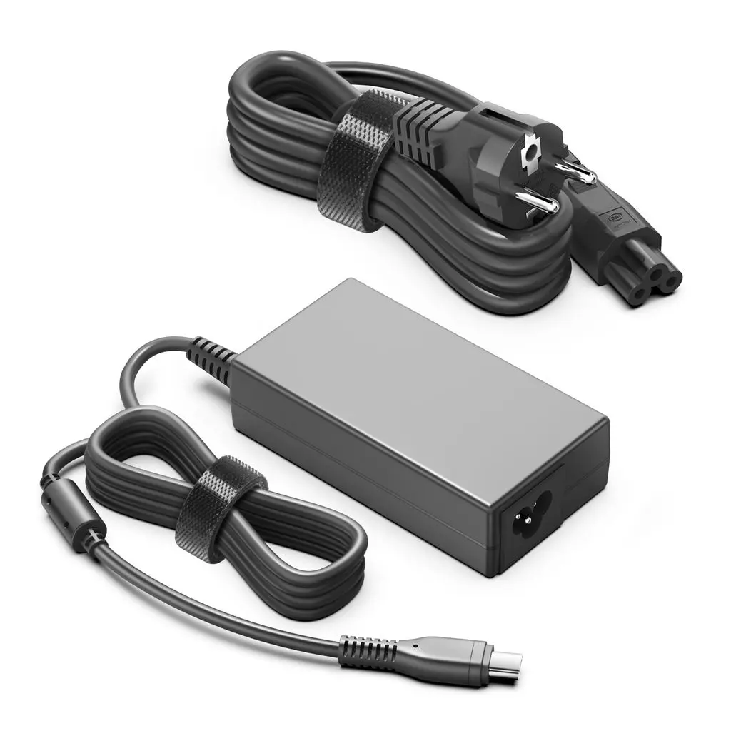 Laddare/AC-adapter USB-C 65W PD för MacBook & PC 2.7m Svart
