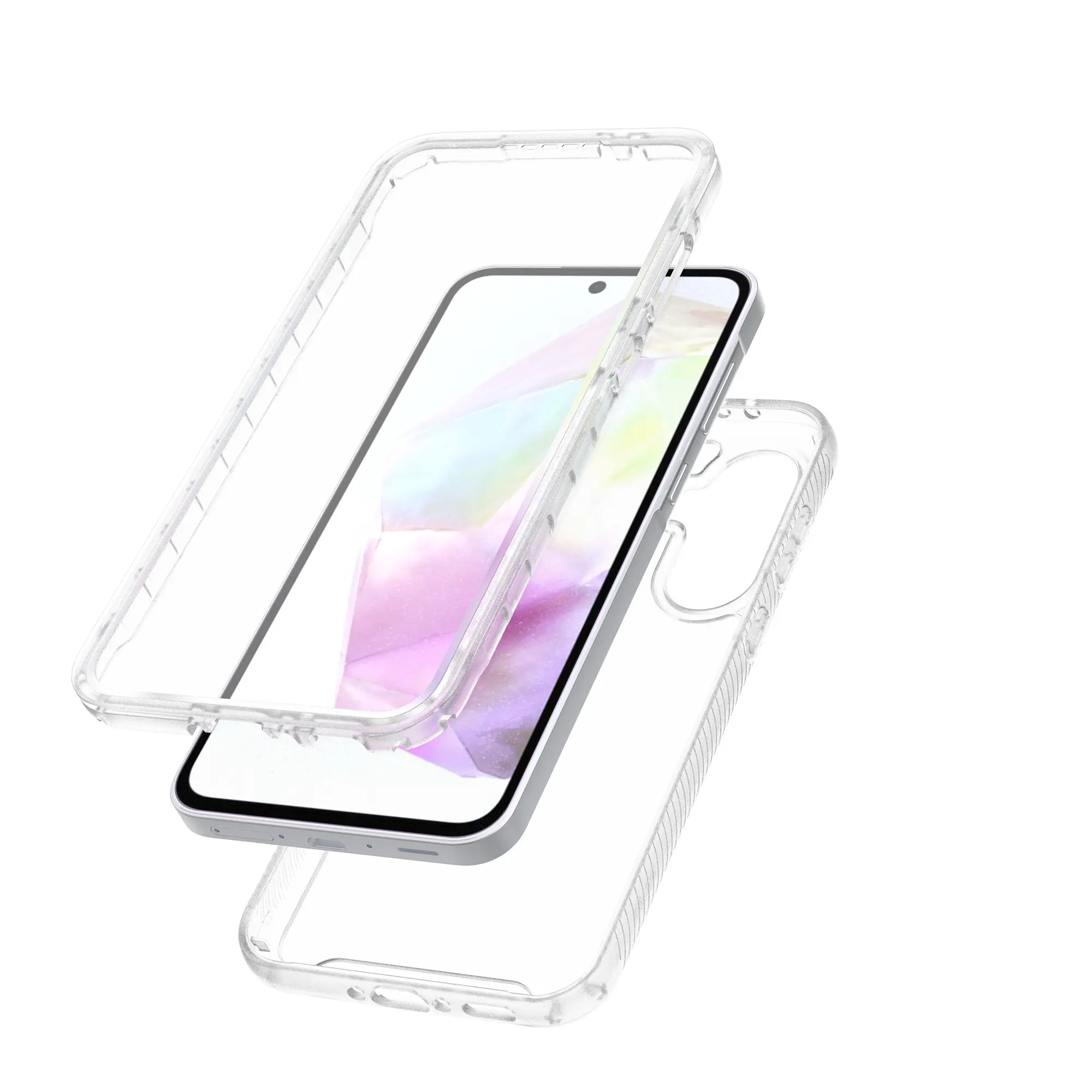 Full Protection Case Samsung Galaxy A56 Genomskinlig