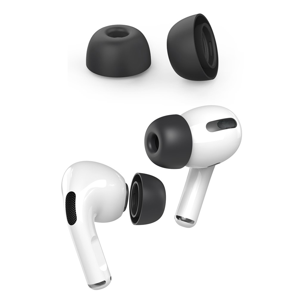 Ahastyle AirPods Pro 2 Ørepropper - str M, svart