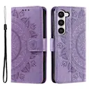Læderetui Mandala Samsung Galaxy S23 Plus lila
