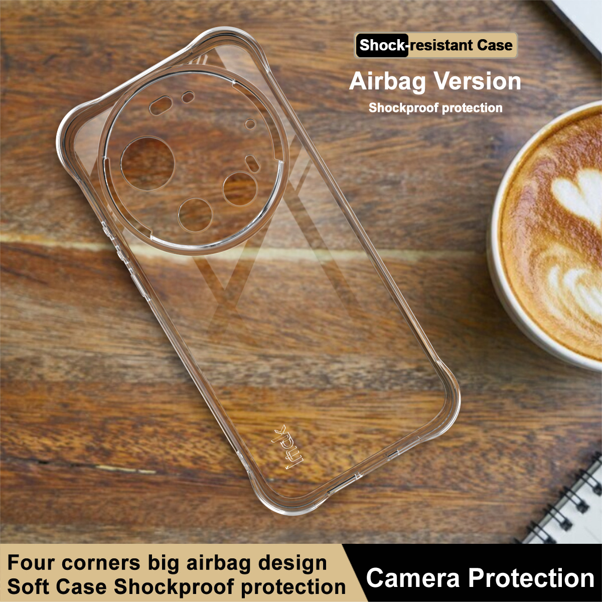 Airbag Case Xiaomi 17 Ultra Clear