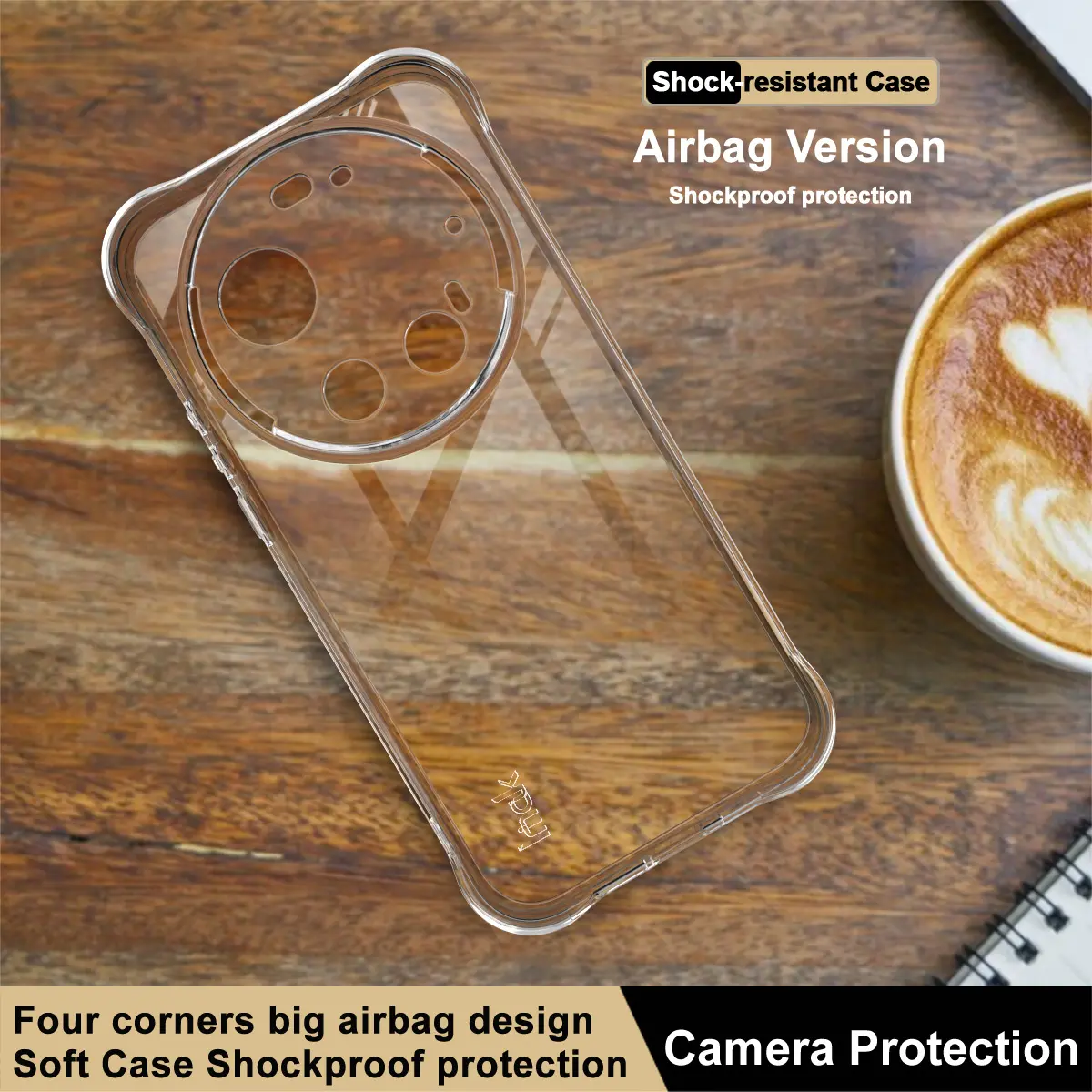 Airbag Case Xiaomi 17 Ultra Clear
