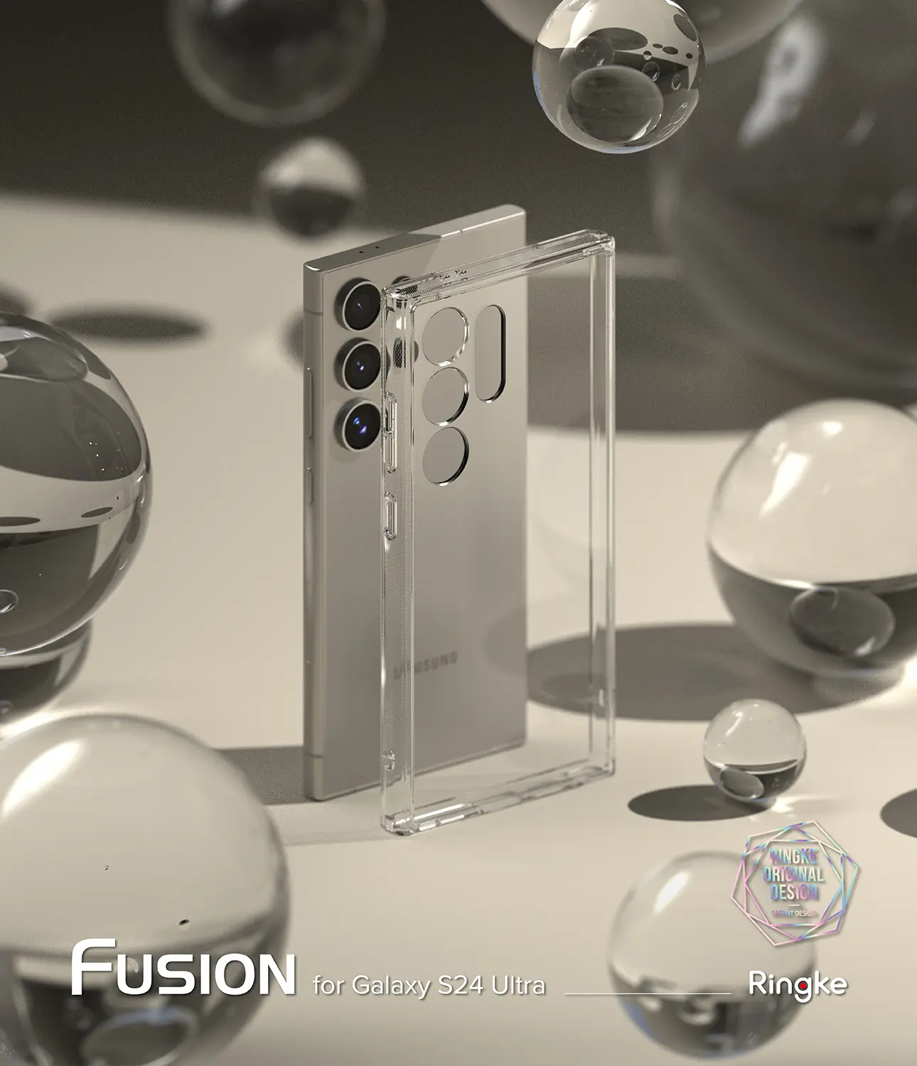 Fusion Case Samsung Galaxy S24 Ultra Genomskinlig