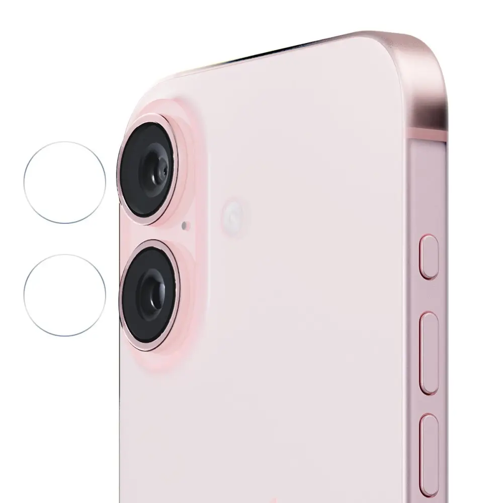 0.2mm Hærdet Glas Linsebeskytter iPhone 16 Plus