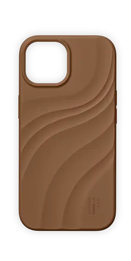 iPhone 13Soft Swirl  MagSafe silikonecover, Salted Caramel