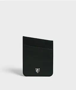 S.C Itsekiinnittyvä Korttipidike Nappa Black