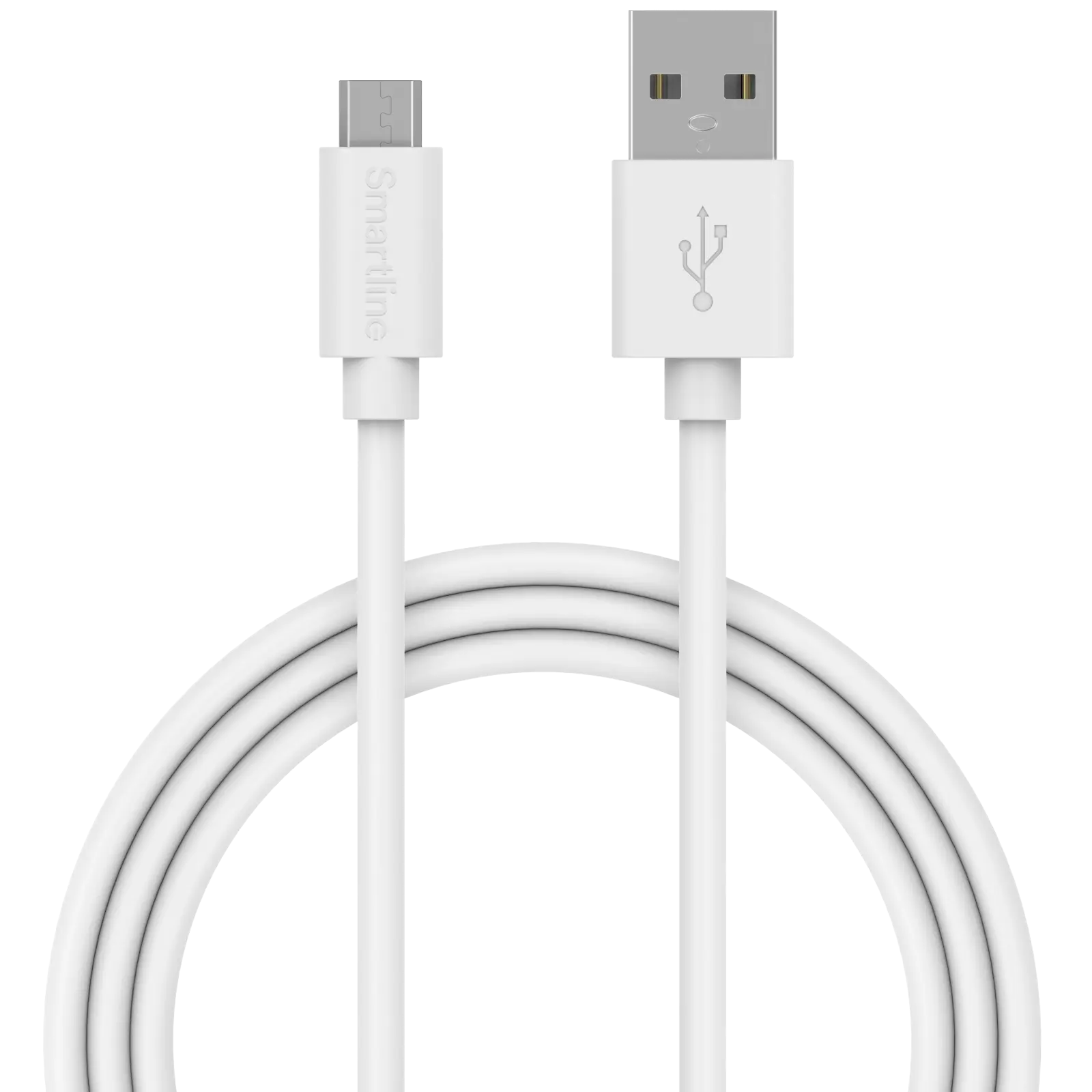 USB Cable MicroUSB 1m hvid