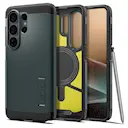 Samsung Galaxy S26 Ultra Case Tough Armor MagSafe Abyss Green