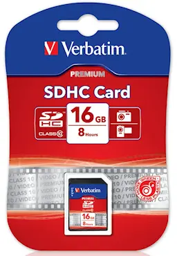 16GB SDHC Class 10 UHS-I Hukommelseskort
