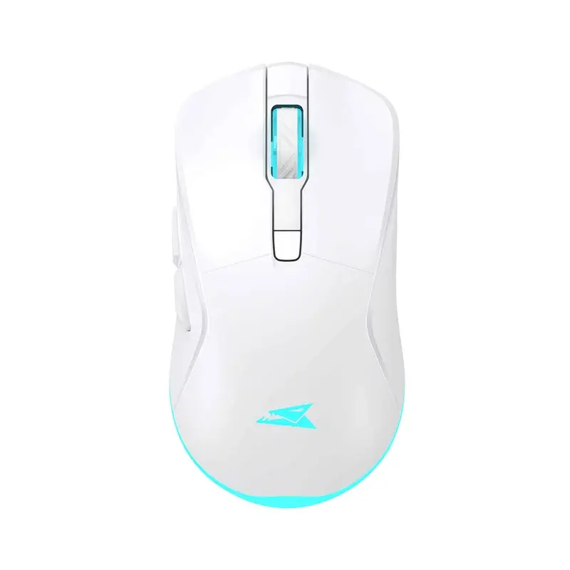Trådløs gamingmus Turtle 6D 3.200 dpi, Hvit