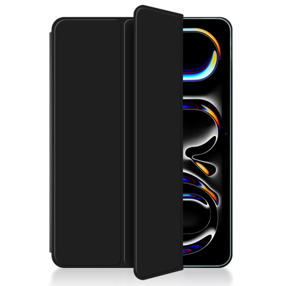 Apple iPad Pro 13 8th Gen (2025) Fodral Tri-fold Magnetic svart