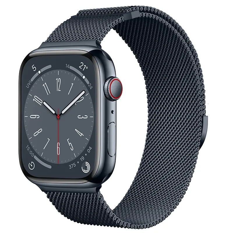Apple Watch Ultra 49mm 1st Gen Armbånd Milanese Loop, Midnight Blue
