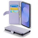 Ægte Læderetui Samsung Galaxy S25 FE Lilla