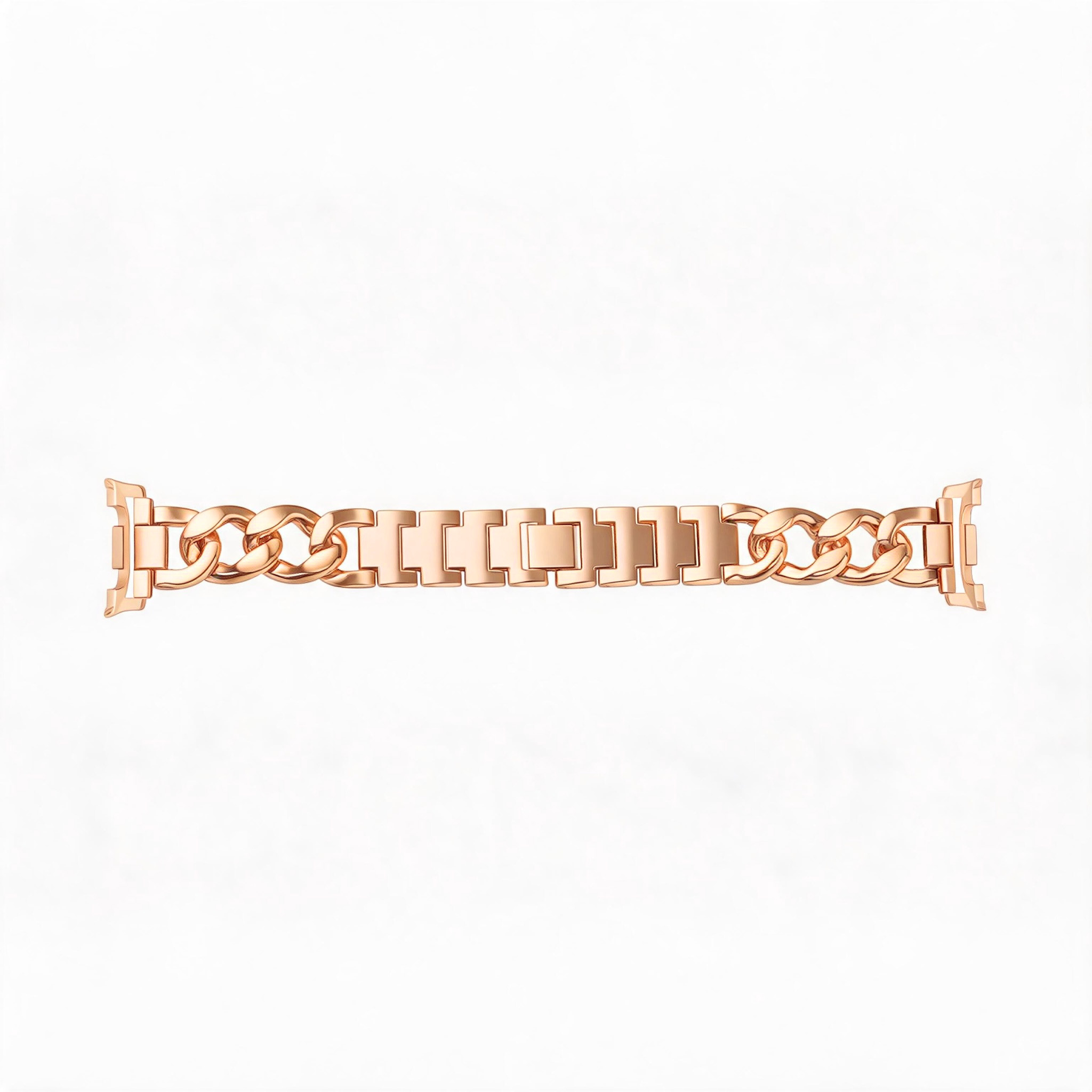 Braided Chain Bracelet Samsung Galaxy Watch 8 40mm Roséguld