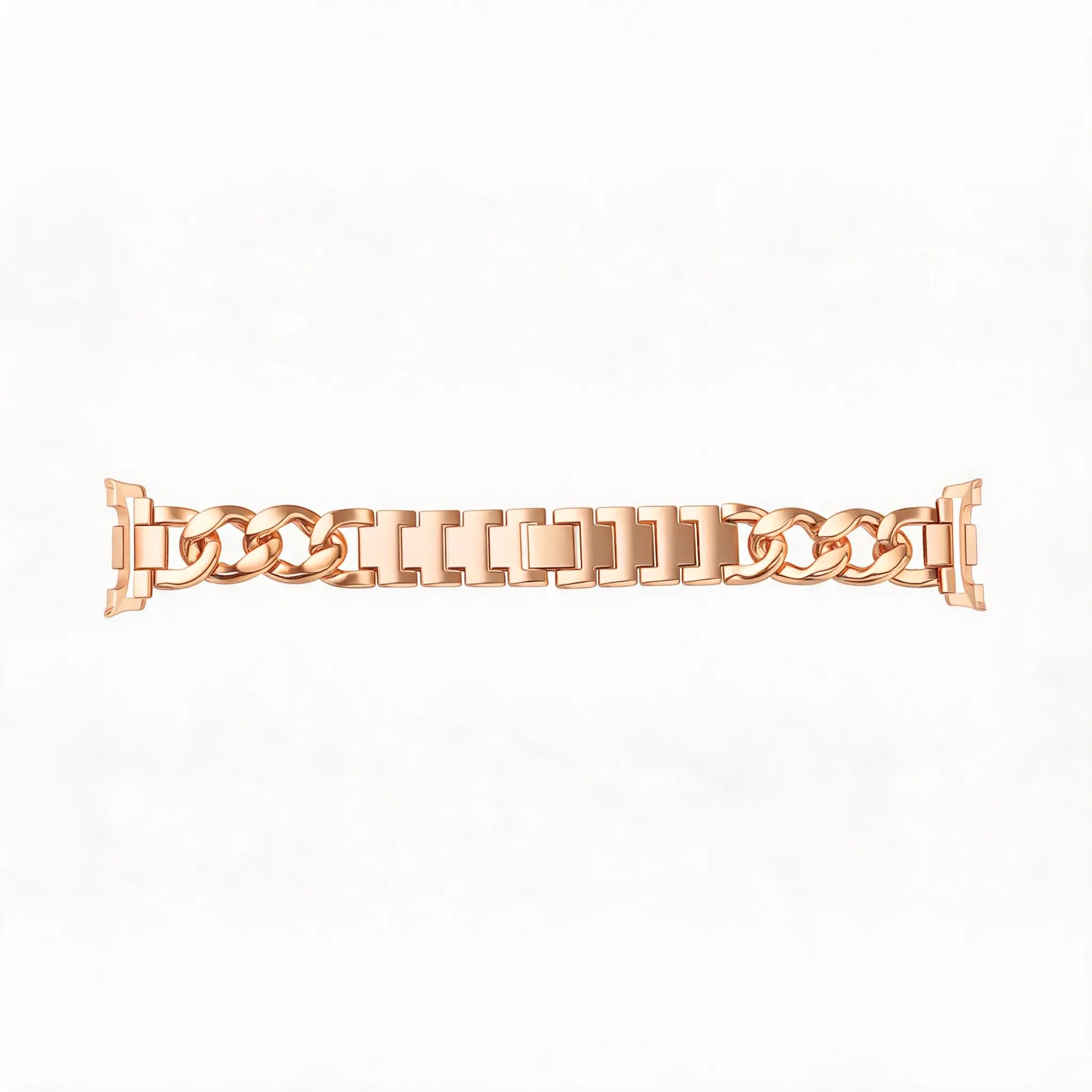 Braided Chain Bracelet Samsung Galaxy Watch 8 40mm Roséguld