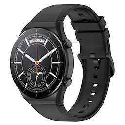 Silikoniranneke Xiaomi Watch S1 Active/Watch S1 Musta