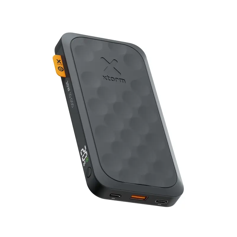 PD Powerbank 2x USB-C 10000mAh 20W, Sort