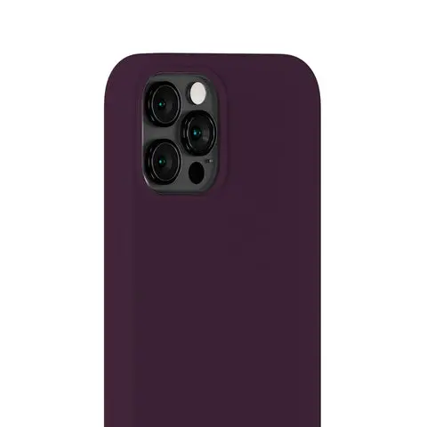 Silikonskal iPhone 12 Deep Plum