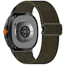 Samsung Galaxy Watch 8 44mm Armbånd i elastik, Mørkegrøn