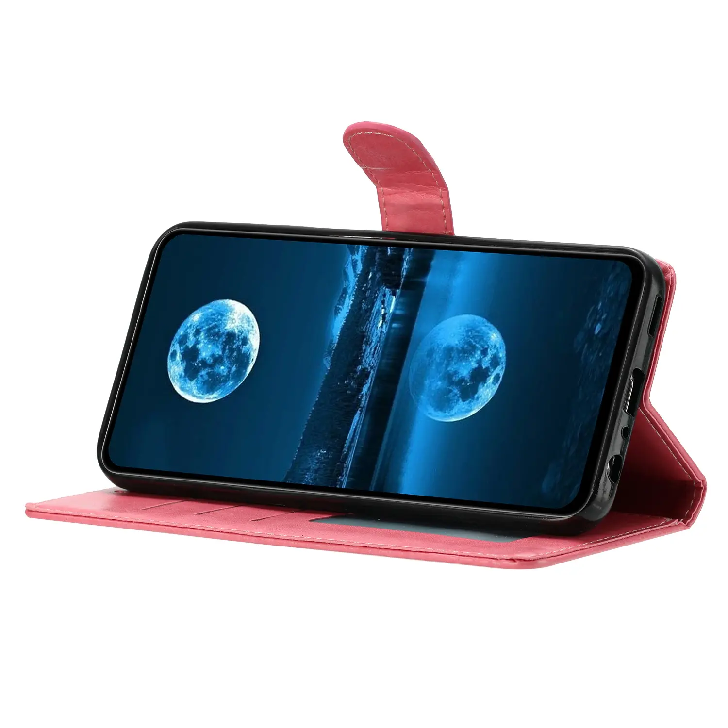 Läderfodral Samsung Galaxy S25 FE Rosa