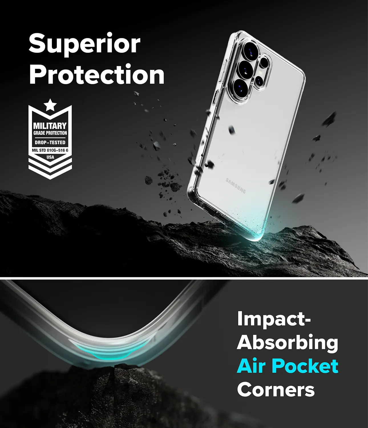 Fusion Case Samsung Galaxy S26 Ultra Clear