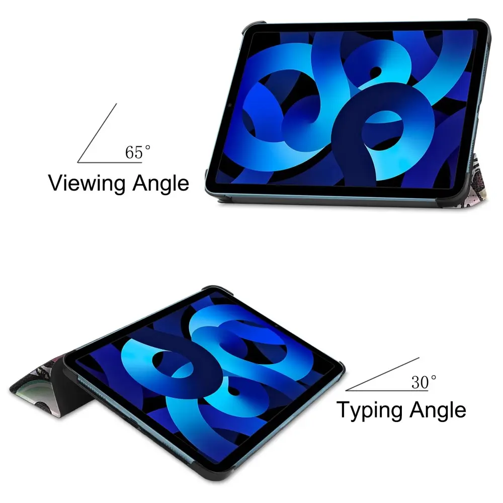 Fodral Tri-fold Apple iPad 10.9 10th Gen (2022) Graffiti